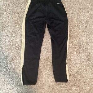 Nike Black and Tan Track Pants